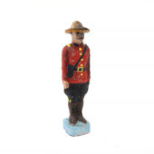 TL Solien, Mountie, 2O11, mixed media, 14 x 3 x 3 inches