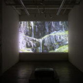 Julia Hechtman, Installation view from series 'Not Once', 2019, HD, single-channel, video projection, sound