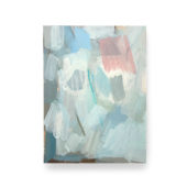 Tom Meacham, Saint-Victoire, 2O24 acrylic and phosphorescent paint on canvas  24 x 18 inches