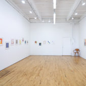 Zander Raymond, green grass summer, installation view