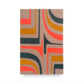 Andrew Zarou, roomtone, 2025, Flashe on unprimed cotton twill, 36 x 24 inches