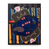 Taj Matumbi, The Equatorial, 2025, acrylic and Flashe on canvas, 60 x 48 inches