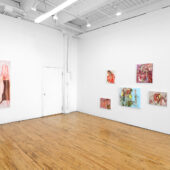Larissa Borteh, In the Wind, installation view
