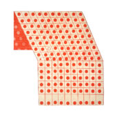 Sean Sullivan, Many Red Dots, 2025, oil stick on Kitakata paper, 11.5 x 11.5 inches