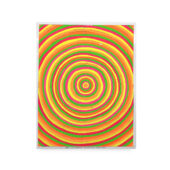 Christopher Michlig, Neo Geo (Circular), 2026, letterpress and silkscreen collage, 22 x 28 inches