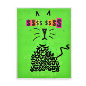 Christopher Michlig, Investment Opportunity, 2026, letterpress and silkscreen collage, 22 x 28 inches